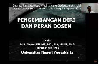 PERAN DOSEN DALAM BUDAYA KEUNGGULAN DAN KEBERSAMAAN