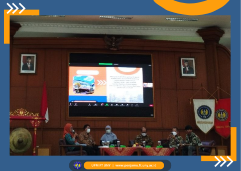 Sosialisasi Visi Misi FT pada kegiatan PKKMB 